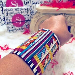 Sassy Jones Bracelet (Beaded Multicolor)